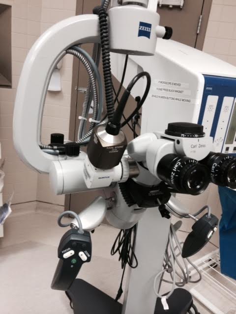 close up of microscope